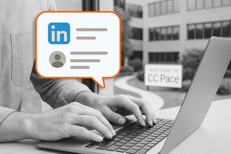 LinkedIn message to hire